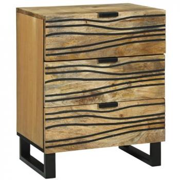Libreria notturna 50x33x60 cm legno massello Mango – VidaXL