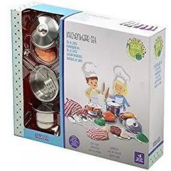 Set Menaje Cocina Acero Inoxidable 23 Piezas