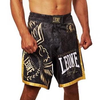 Leone 1947 Legionarivs II Shorts in Schwarz & Gold – S