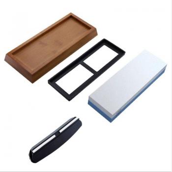 Double-Sided Whetstone 6000/1000 Non-Slip Silicone Sharpening Stone