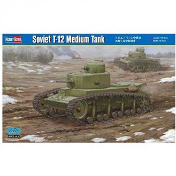 Maquette du char soviétique T-12 au 1:35