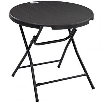 Table de jardin pliante ronde 4 personnes
