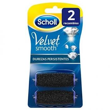 DR SCHOLL VELVET SMOOTH LIMA ELECTRONICA DIAMOND CRYSTALS RECAMBIO DUREZAS PERSISTENTES 2 U RECA