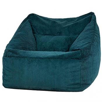 Sitzsack Riesen „Morgan aus Cord, 100x80x88cm, für Kinder und Erwachsene