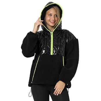 CIPO & BAXX Damen-Sweater Hoodie Schwarz – L (Unifarben)