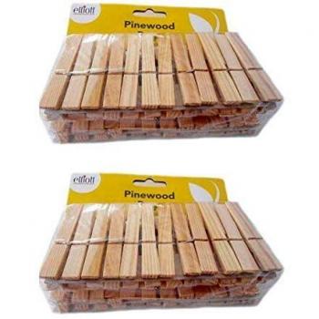 Pine Wood Laundry Clips 36 Pack