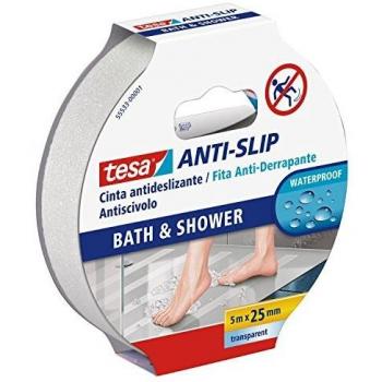Cinta Adhesiva Antideslizante Tesa 5m x 25mm