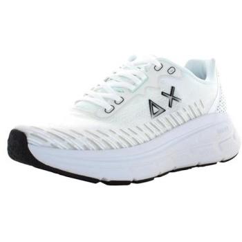 SUN68 Herren Sneakers Air Mesh Z35126-01 in Weiß