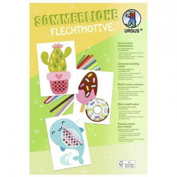 Ursus Kreativset Sommerliche Flechtmotive A4