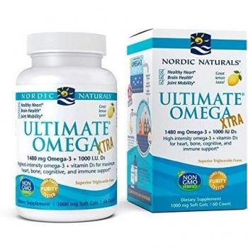 Nordic Naturals, Ultimate Omega Xtra, 1480mg Zitrone