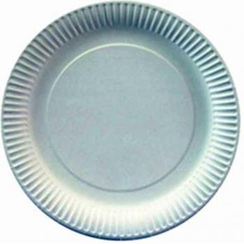 100 Pappteller Pure Ø 23 cm weiss, 190 g/m², economy Ausführung