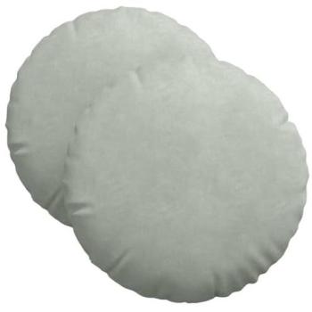 VidaXL Cuscini Comfort 2x1 Grigio Chiaro 40×13 cm Velluto