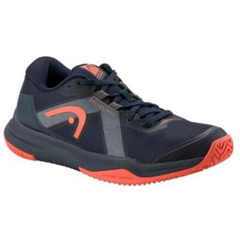 Head Sprint Pro 4.0 – Enfant, Bleu Foncé/Rouge, toutes surfaces