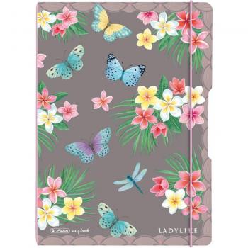 Bloc de escritura Herlitz A4 Mariposas Flex
