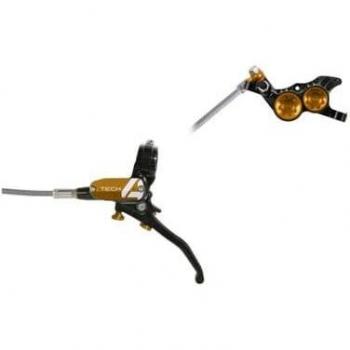 Hope Tech 4 V4 Left Hand Braided Brake Caliper