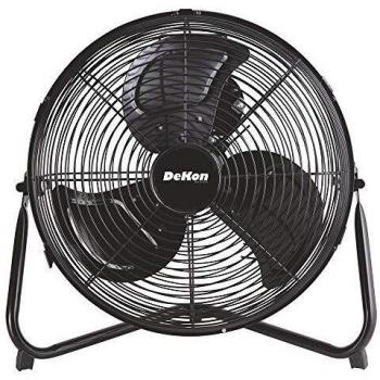 Deko B132 Bodenventilator – Schwarz