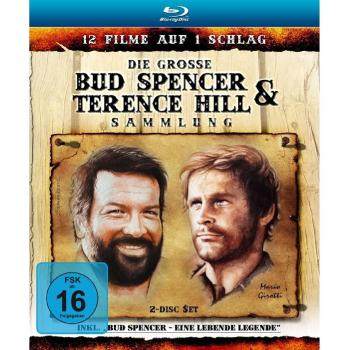 Die große Bud Spencer & Terence Hill Sammlung (12 Filme Edition im 2 Disc Set) [Blu-ray]