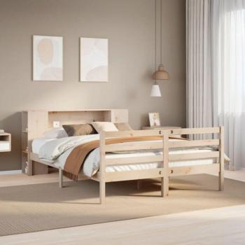 Letto Libreria Design Moderno 150x200 cm