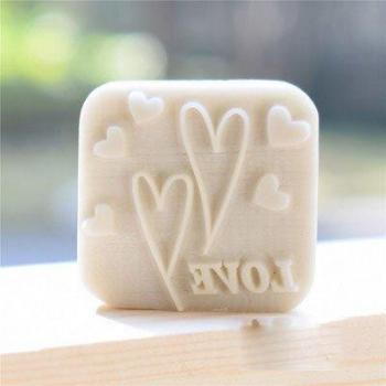 Mini Lucky Tree and Flower Soap Stamp, 1 Piece, DIY