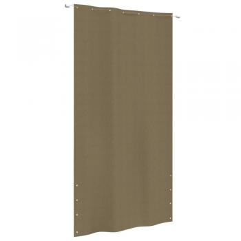 Paravento Privacy Tortora 140x240 cm in Tessuto Oxford