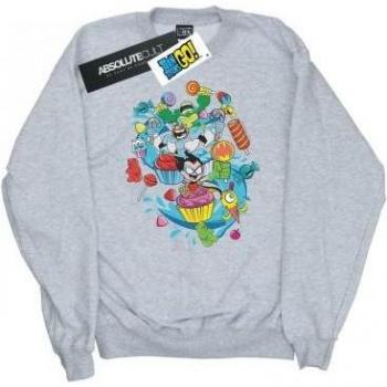 DC Comics Herren-Sweatshirt „Teen Titans Go Süßigkeiten-Fieber“