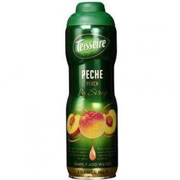 Teisseire Pfirsich-Sirup, für Getränke und Cocktails, 6x 600ml