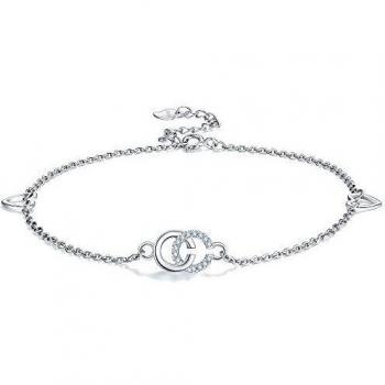 Bracelet de cheville plage cœur d’amour 22+4 cm