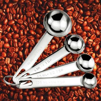 4PCS Stainless Steel Baking Spoons