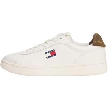 Tommy Hilfiger Men’s Low-Shoe Ivory Trainer – 1998 Series