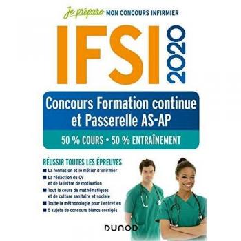 IFSI : Concours Formation continue et Passerelle, 50% Cours