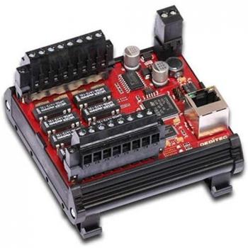 Ethernet‑Relais‑Ausgangsboard Deditec 8 × 0