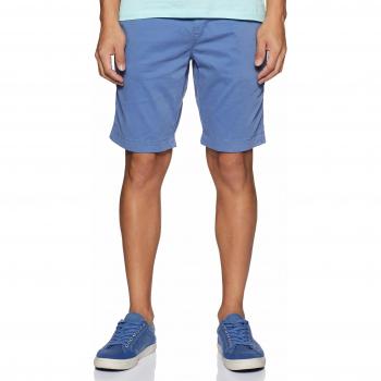 Short Chino Lite International Slim Superdry, Homme, Bleu (Neptune Blue Aky), 42
