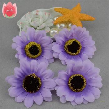 Large Silk Sunflower Heads (10 Pieces)