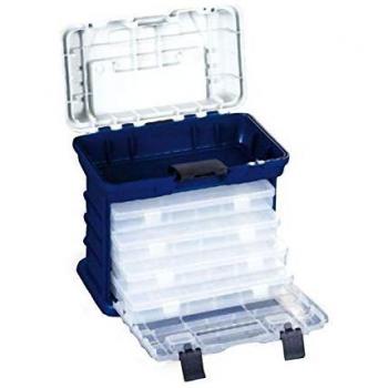 Lineaeffe Versatile Fishing Toolbox – 4 Blue Poly Cases, Unisex