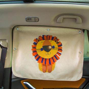 Rideaux de protection pour voiture avec dessins amusants
