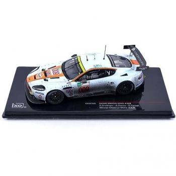 Miniature de Collection IXO 1/43 : Aston Martin DBR9 Winner LMGT1 Le Mans 2008 – Bleu / Orange, Série LMM150