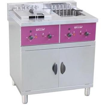 Friteuse Électrique 2 Cuves 16L
