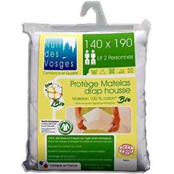 Protège Matelas 100% Coton 140 x 190 cm