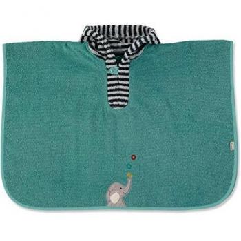 Kuscheltier-Poncho Sterntaler: 70 x 50 cm, Grüner Farbton, ab 0 Monaten, mit Kapuze