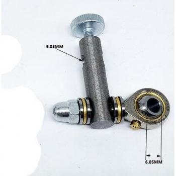 Afilador portátil de cuchillos con bisagra y rodamiento de bolas 6.0°