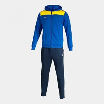 Joma Phoenix II Tracksuit – Royal Yellow/Navy (Kids 11‑12)