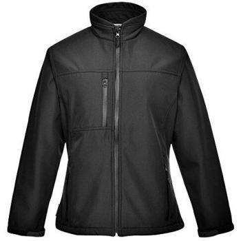 Mujer Softshell Portwest Charlotte 3C Negro Transpirable TK41