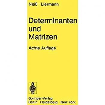 Determinanten und Matrizen: Lineare Algebra (German Edition)