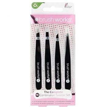 Black Combination Tweezer Pair – HD