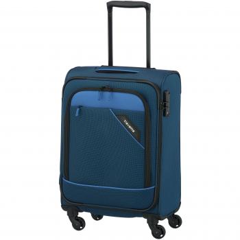 Valise à roulettes Travelite Derby 4W S bleu