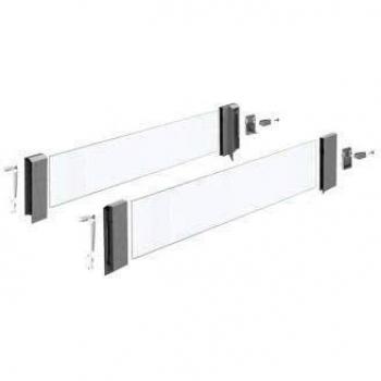 InnoTech Glas DesignSide für Schubladen – Grau 470×176 mm