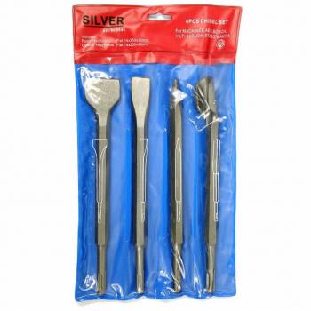 Cincelado SDS Silver 4-Pieza