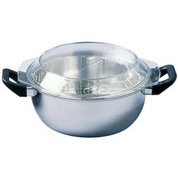Steel 26cm Frypot with Basket & Lid for Induction – Baumalu #342751