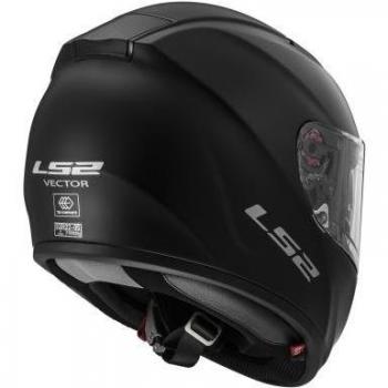Schwarzer LS2 FF397 Motorradhelm VECTOR FT2 S