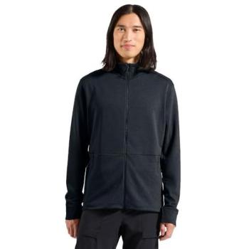Odlo Herrenjacke Grid-Fleece Schwarz